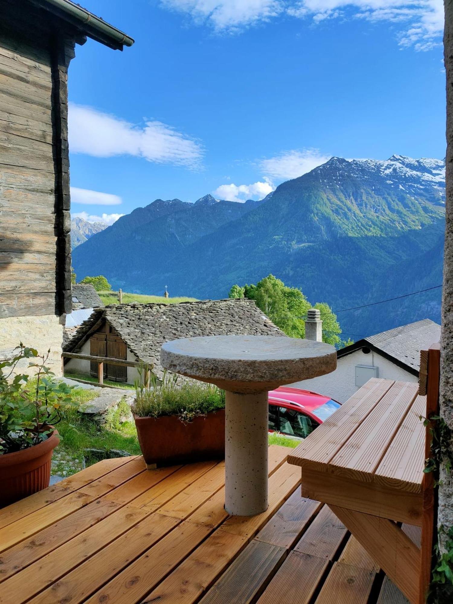Appartamento Accogliente Di Montagna A Cavagnago Faido Kültér fotó